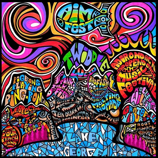 Twiddle Setlist at Adirondack Independence Music Festival, Lake