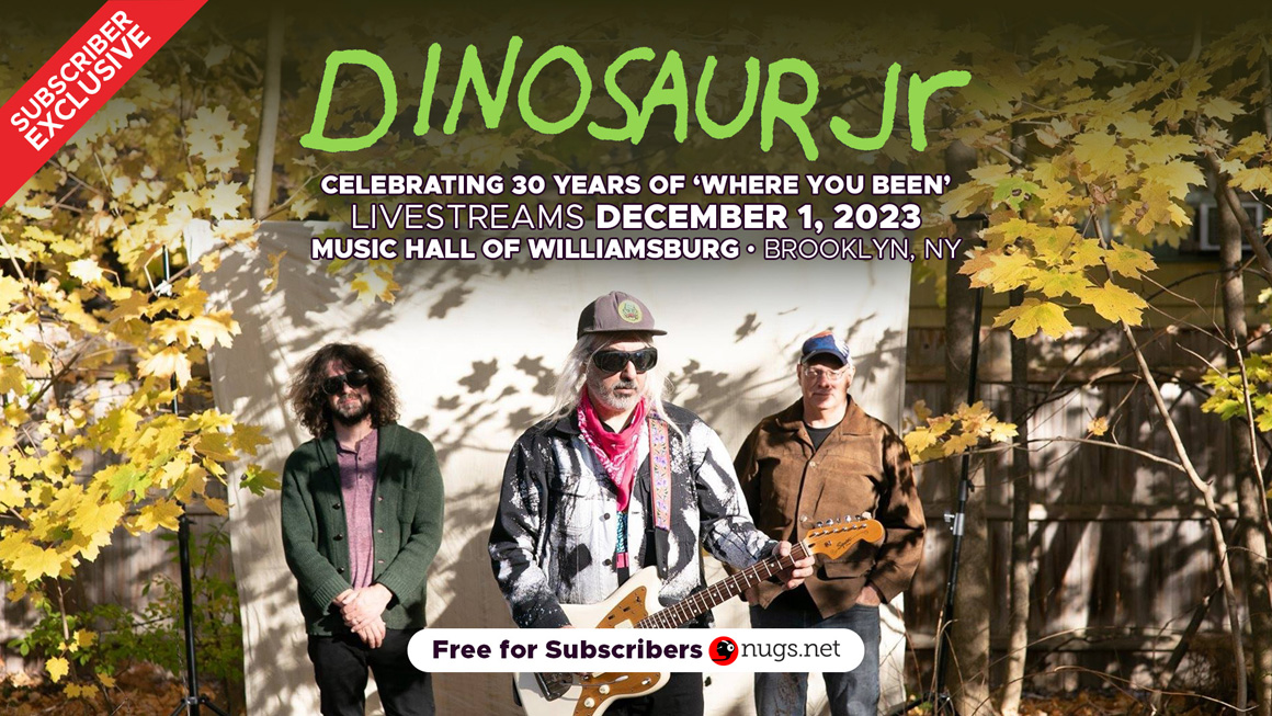 Rock The Body Electric: Live Streams: Dinosaur Jr. Seven Night Run