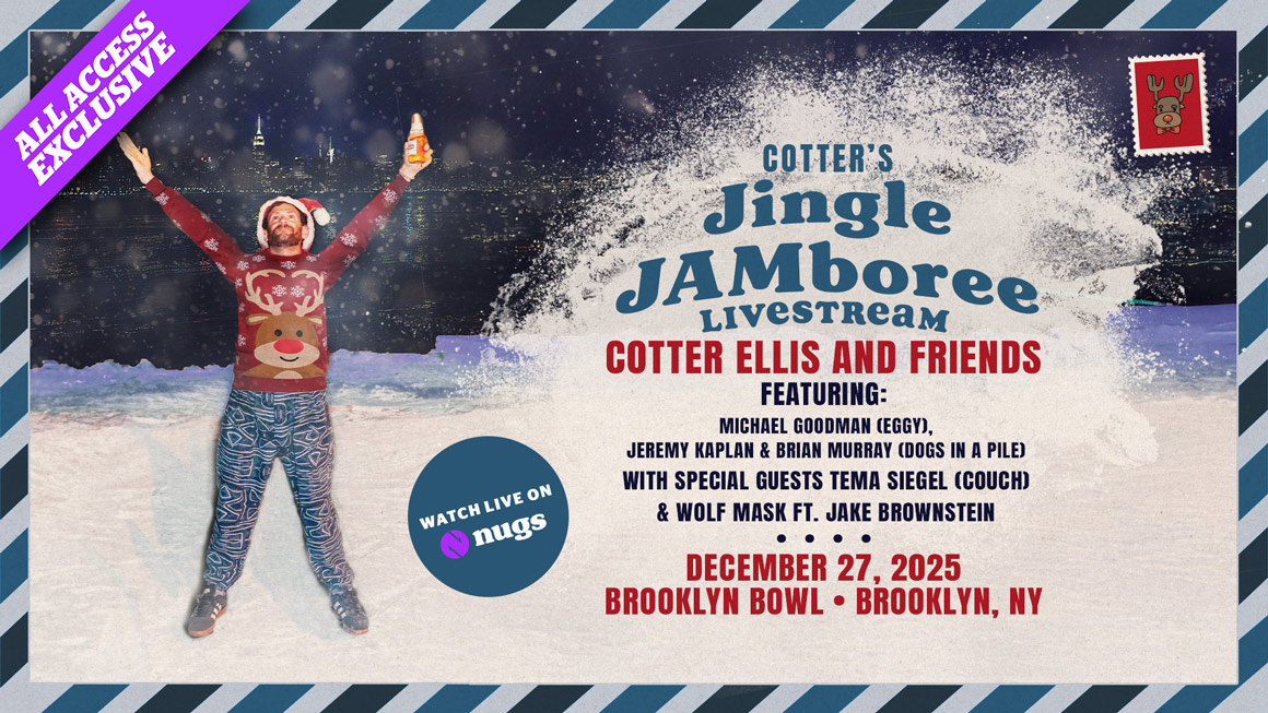 12/27/25 Cotter's Jingle JAMboree at Brooklyn Bowl, Brooklyn, NY 