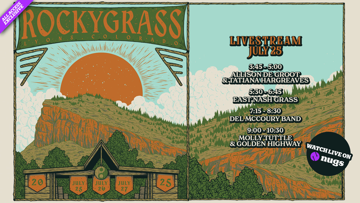 07/25/25 RockyGrass Festival, Lyons, CO 
