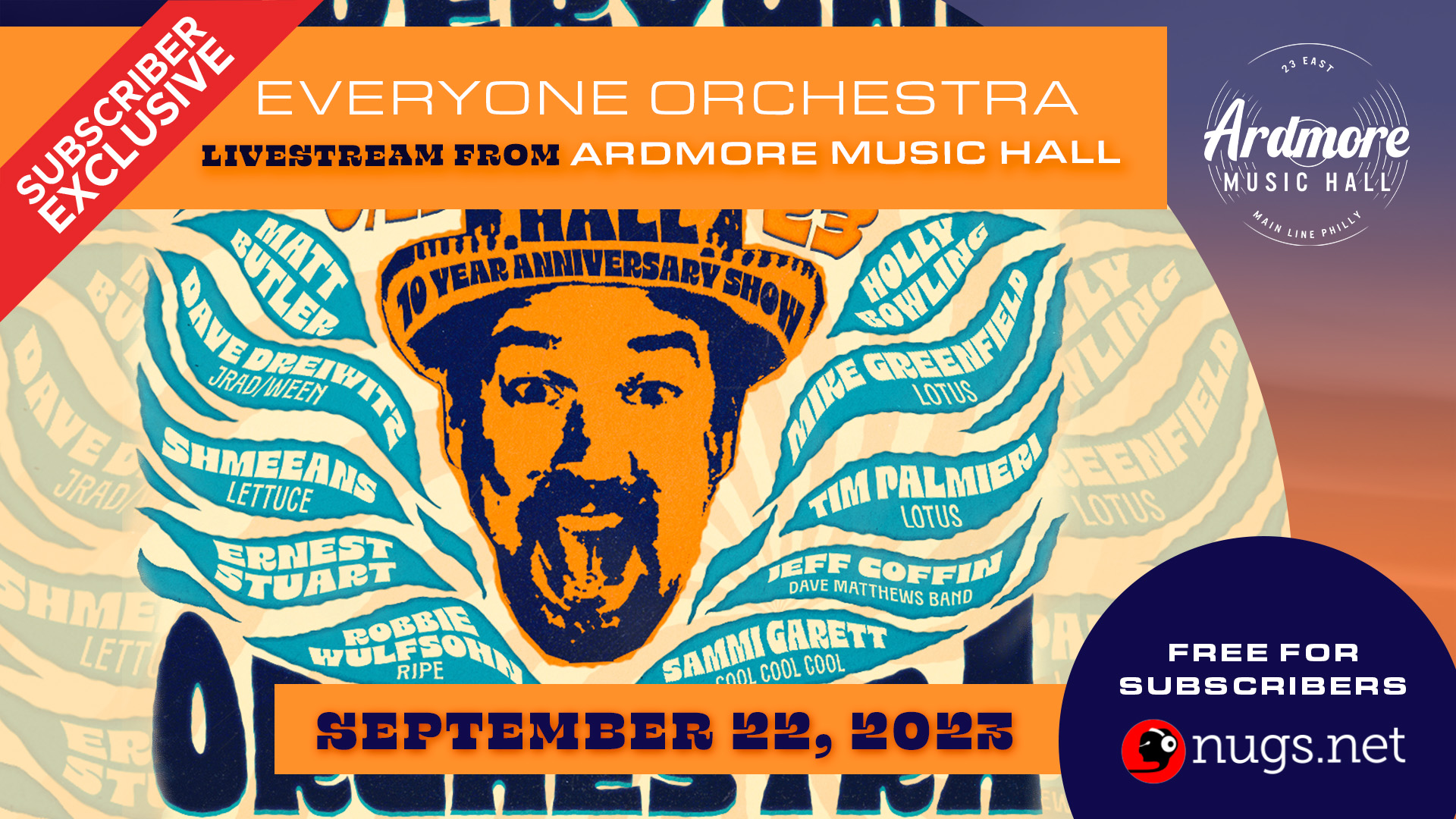 09/22/23 Ardmore Music Hall, Ardmore, PA 