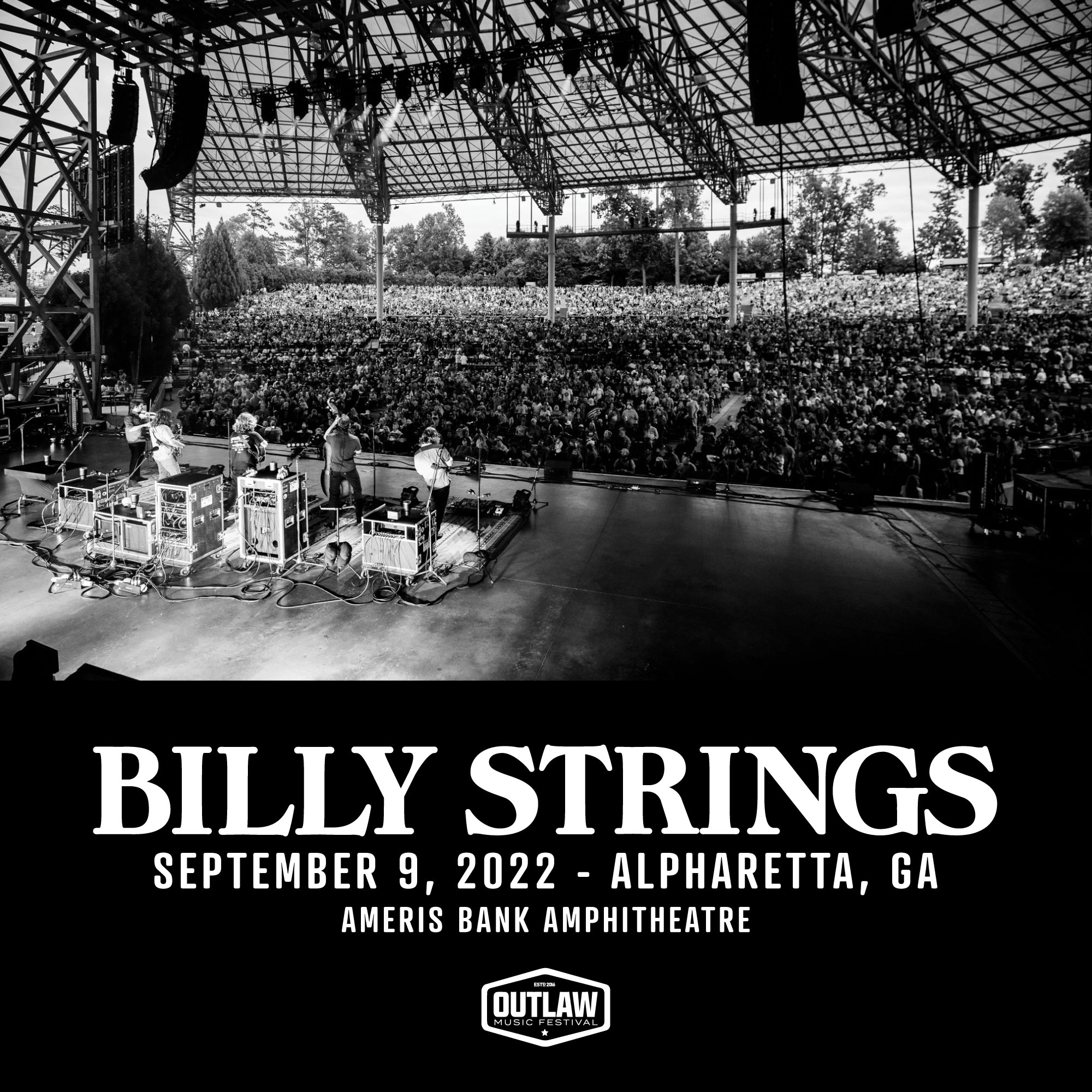 Billy Strings Live Concert Setlist at Ameris Bank Amphitheatre ...