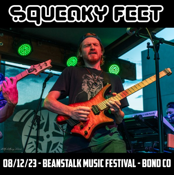 Squeaky Feet Live Concert Setlist at Beanstalk Music Festival, Bond, CO
