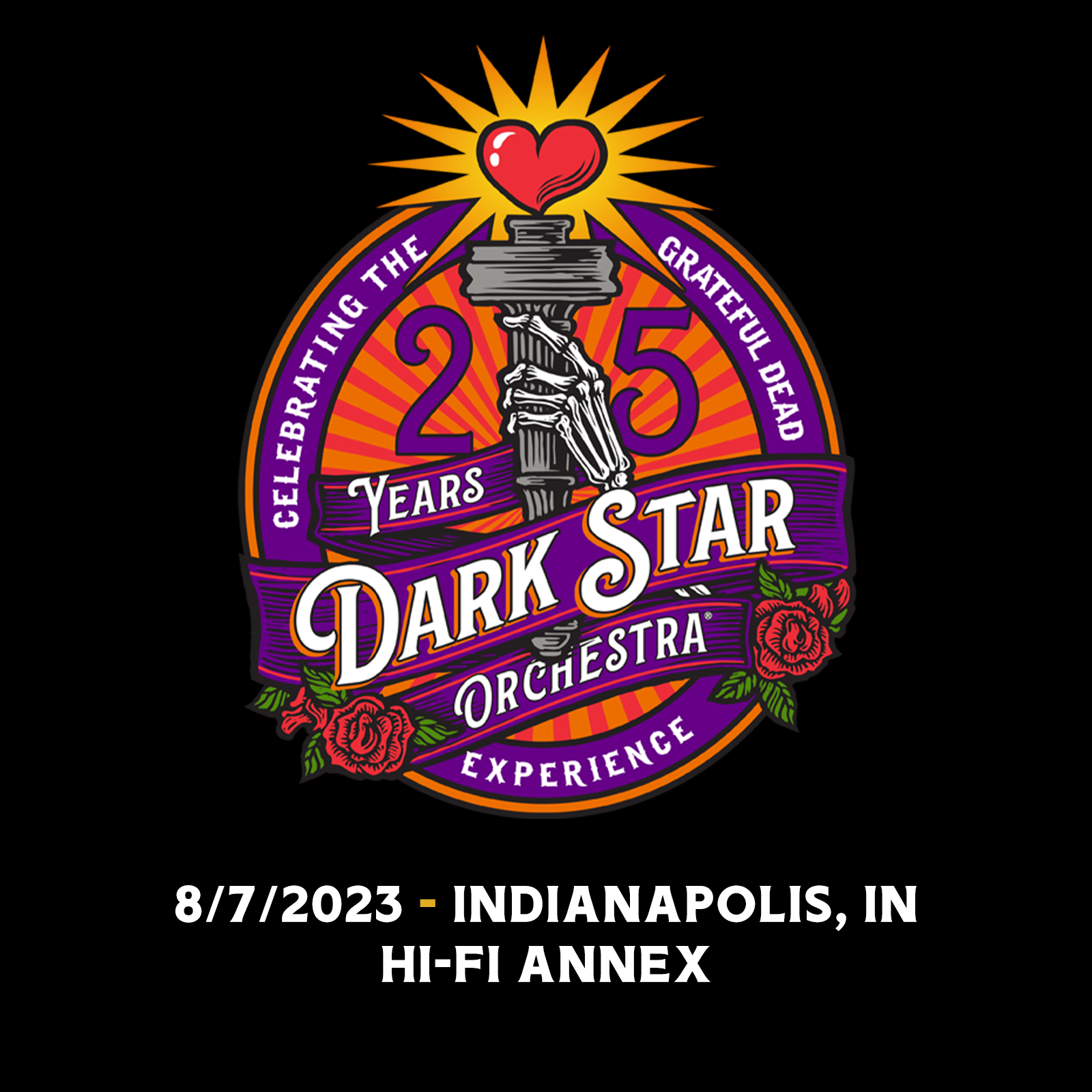 Dark Star Orchestra Live Concert Setlist at HiFi Annex, Indianapolis, IN on 08072023