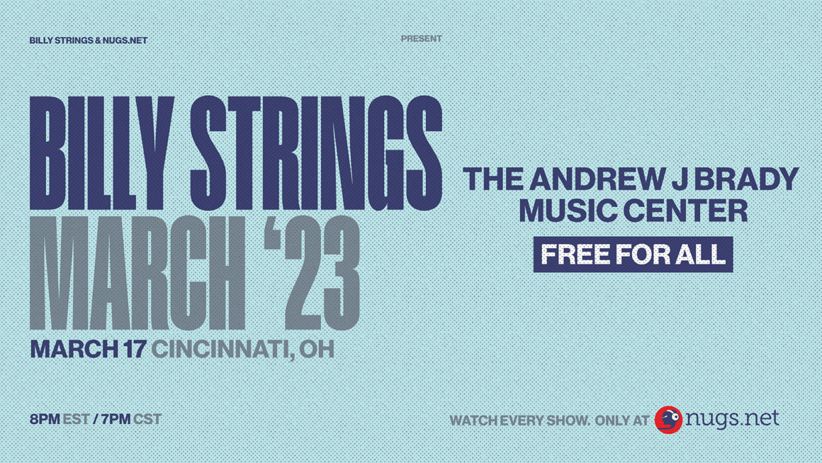 03/17/23 Andrew J Brady Music Center, Cincinnati , OH 