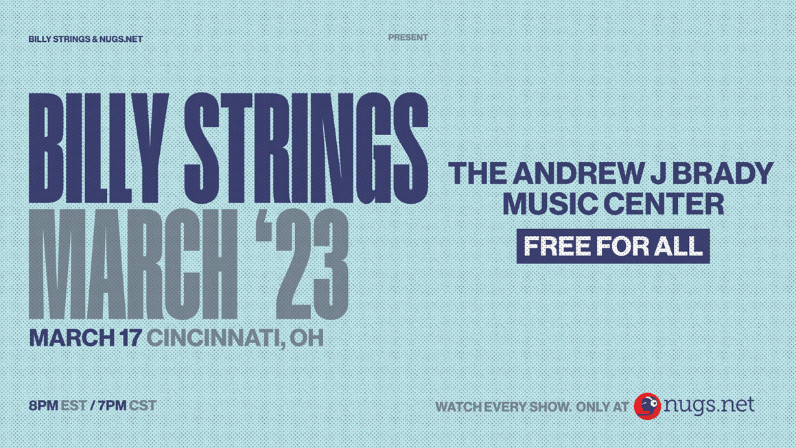 03/17/23 Andrew J Brady Music Center, Cincinnati , OH