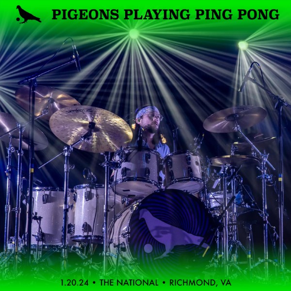 Pigeons playing ping pong live concert setlist at the national