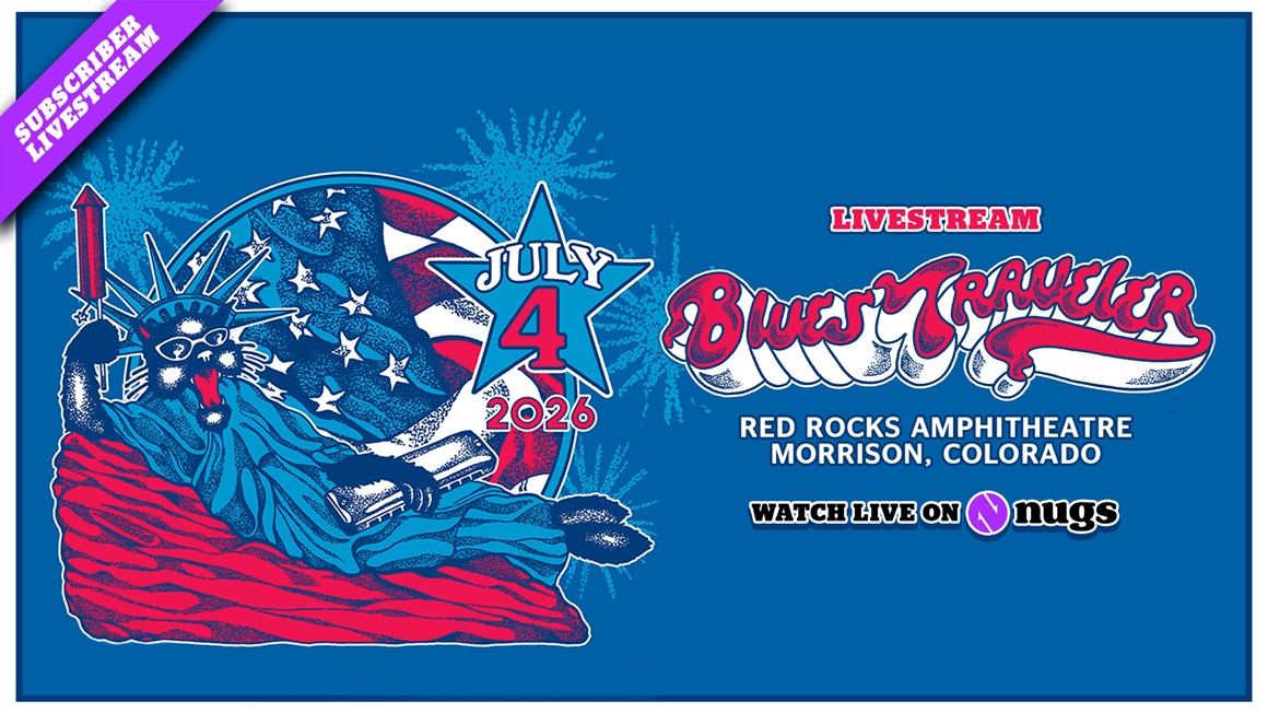 Watch Livestream of Blues Traveler on 07-04-2026