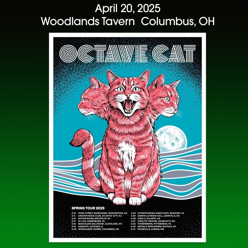 Octave Cat Live Concert Setlist at Woodlands Tavern, Columbus, OH