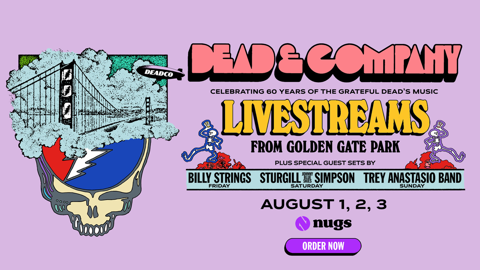 Dead & Co 2025 Golden Gate Park