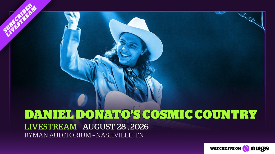 08/28/26 Ryman Auditorium, Nashville, TN 