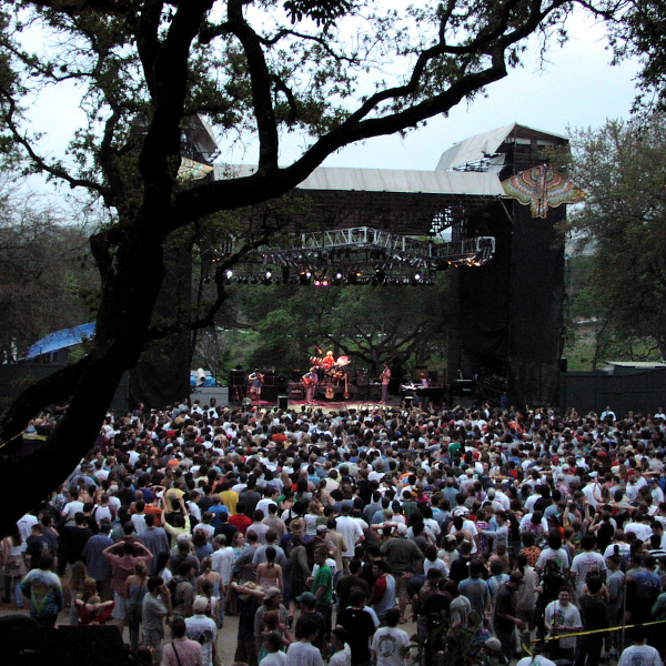 The String Cheese Incident Live Concert Setlist at The Backyard, Austin