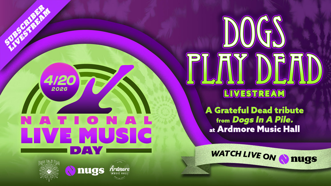 04/20/26 National Live Music Day @ Ardmore Music Hall, Ardmore, PA 