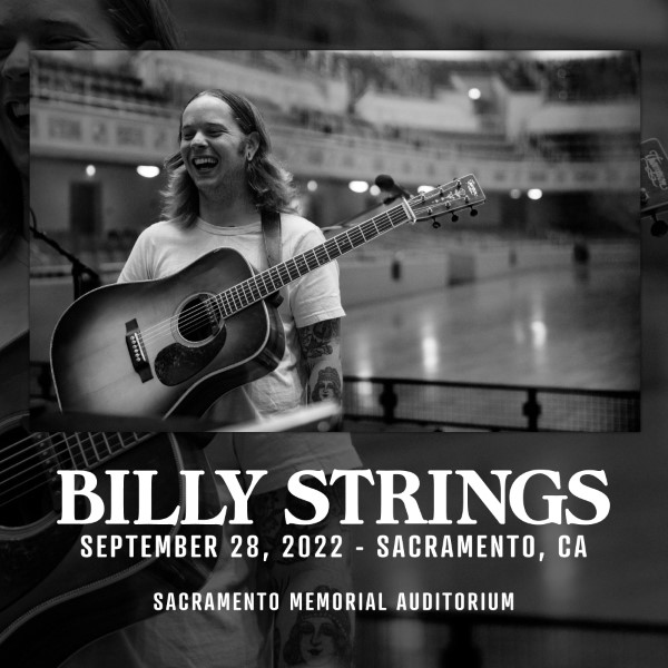 Billy Strings Live Concert Setlist at Sacramento Memorial Auditorium