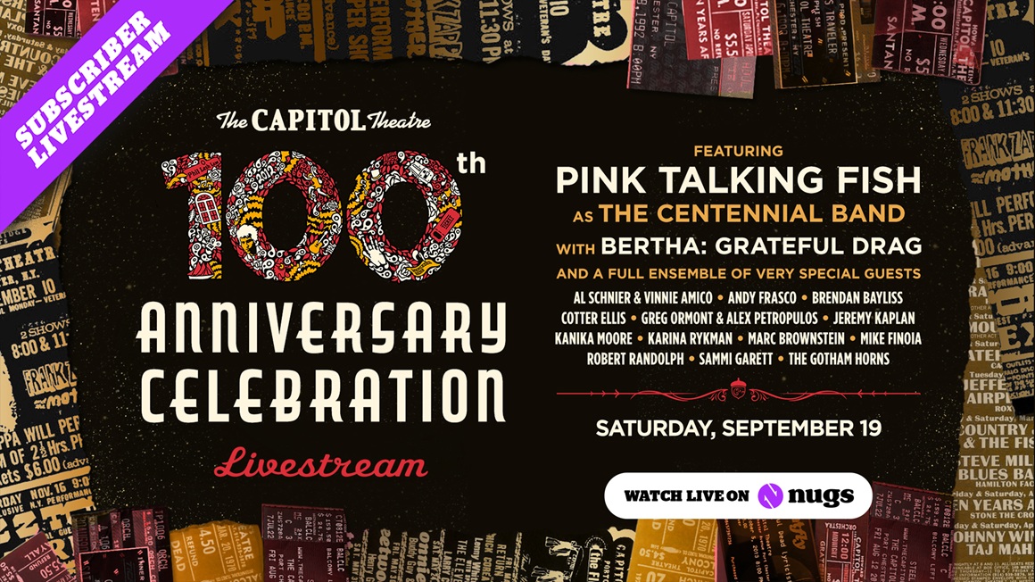 09/19/26 Capitol Theatre 100th Anniversary, Port Chester, NY 